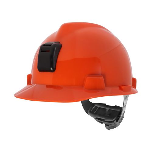 Casco MSA V-Gard Naranjo Fas-Trac III Con  PL/Pc 286641