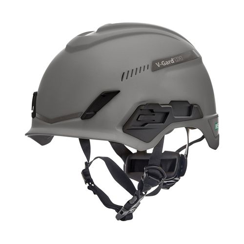 Casco Msa V-Gard H1 Trivent FT3PIV Gris