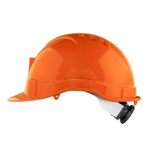 Casco Activex I Naranjo Porta Lampara con Ratchet