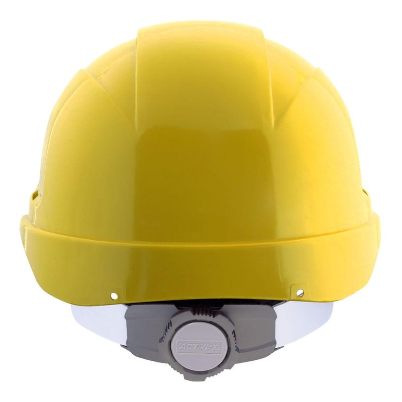 Casco-Activex-II-Amarillo-Arnes-Cinta-6-Puntas-Ratchet