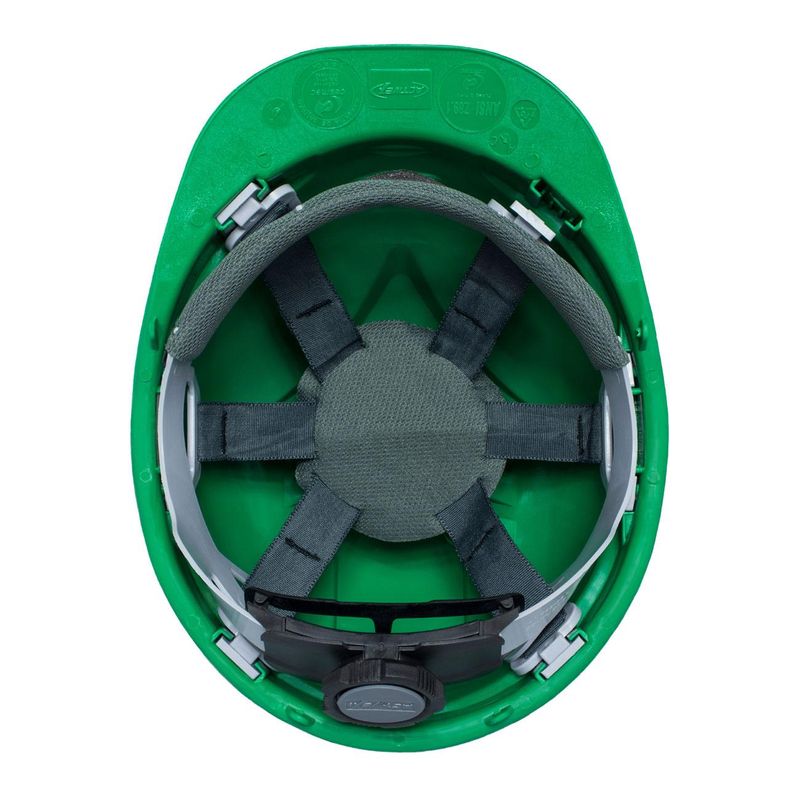 Casco-Activex-I-Verde-Porta-Lampara-con-Ratchet