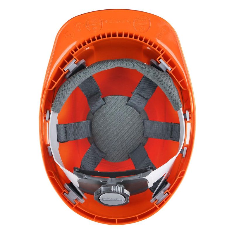 Casco-Activex-II-Naranjo-Arnes-Cinta-6-Puntas-Ratchet