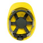Casco-Activex-I-Amarillo-Arnes-cinta-6-Puntas-Ratchet
