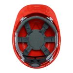Casco-Activex-I-Rojo-Arnes-cinta-6-Puntas-Ratchet