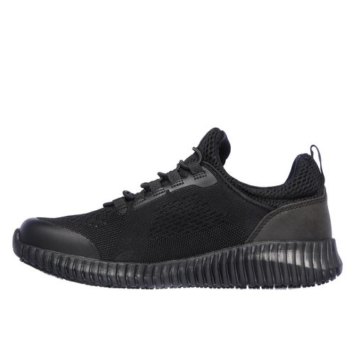 Zapatilla de Trabajo Skechers Cessnock - Carrboro SR Negro Mujer