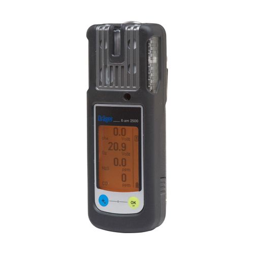Detector Multigas X-am® 2500 Industrial con cargador y batería (LEL-O2-CO-H2S)