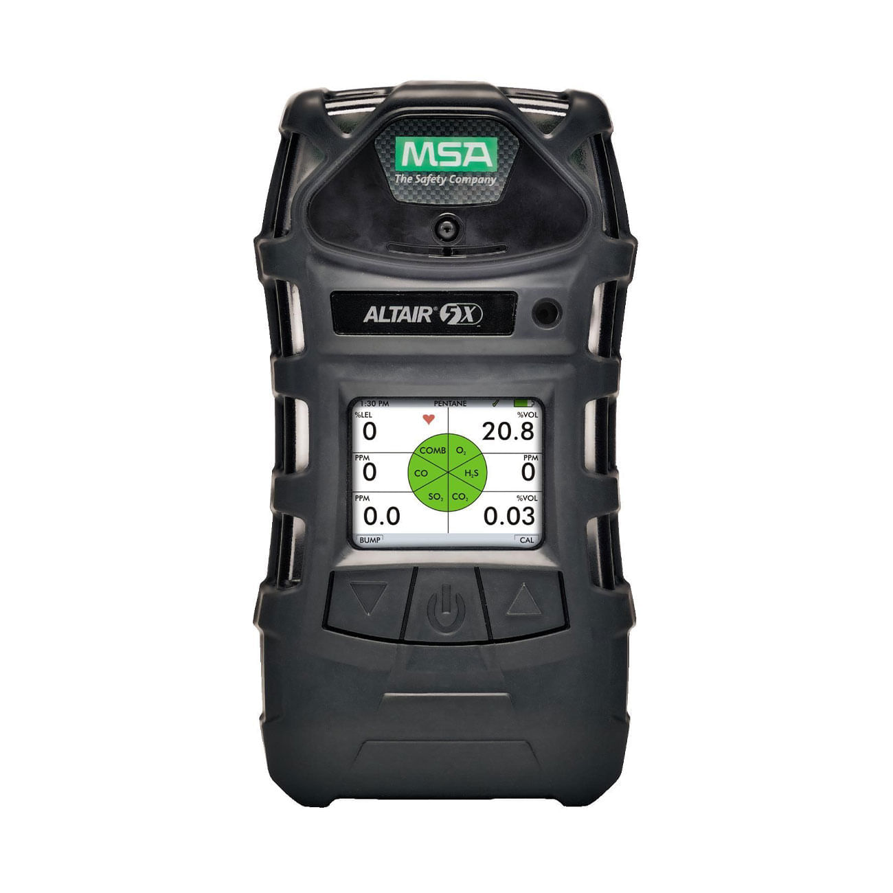 Detector Multigas ALTAIR® 5X Agroindustria Pantalla a color (LEL-O2-CO-H2S-NH3)
