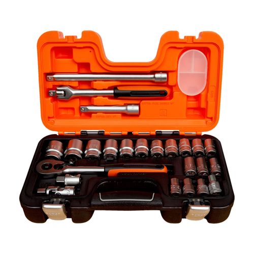 Maleta Dados De 1/2" 24 Piezas