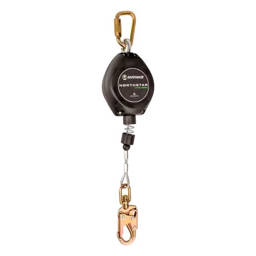 Línea Retráctil Safewaze 6 mt Cable Acero