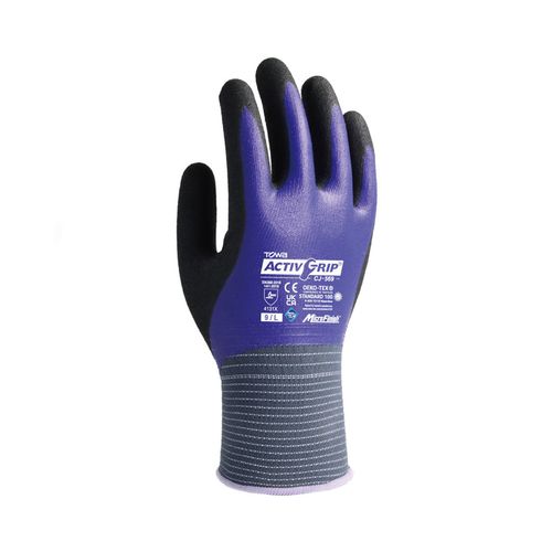 Guante Towa Nylon Nitrilo Dorso Cubierto CJ569