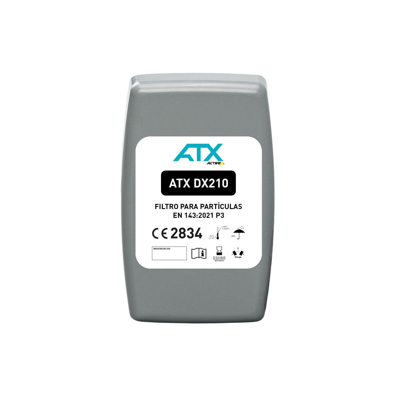 Filtro Activex ATX DX210 Particulas P3 R (Par)
