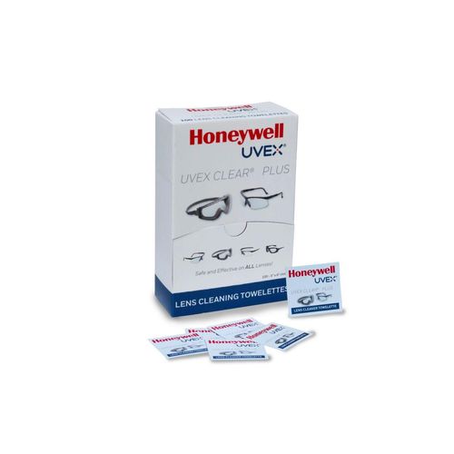 Paño limpieza lentes Uvex S470 (Caja 100 paños)