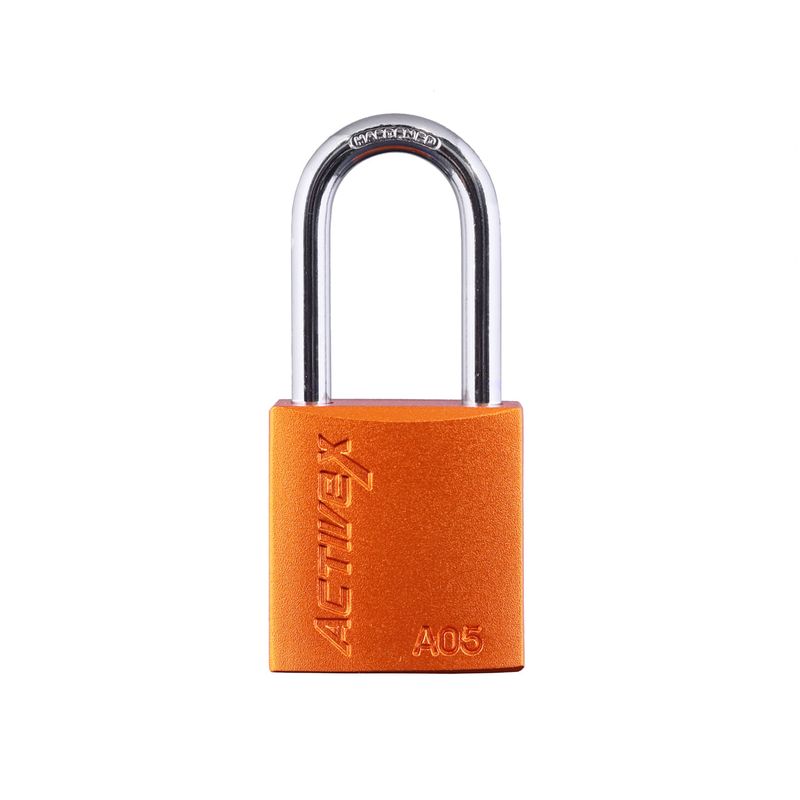 Candado-Activex-A05-Cuerpo-Aluminio-Naranjo