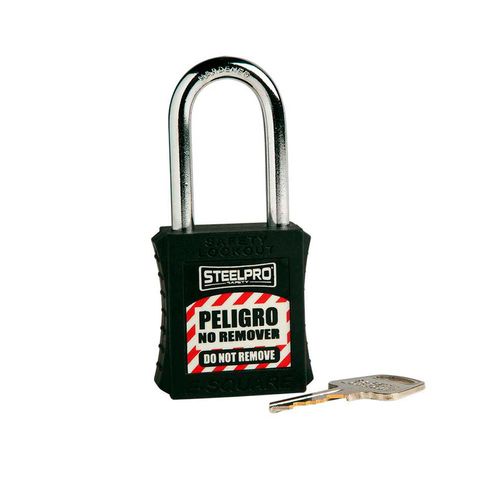 Candado Steelpro X10 Negro