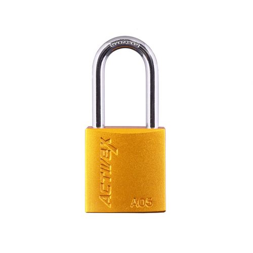 Candado Activex A05 Cuerpo Aluminio Dorado