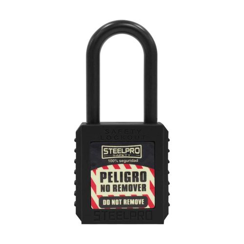 Candado Steelpro Dielectrico Negro