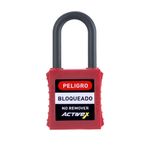 Candado-Activex-D31-Dielectrico-Rojo