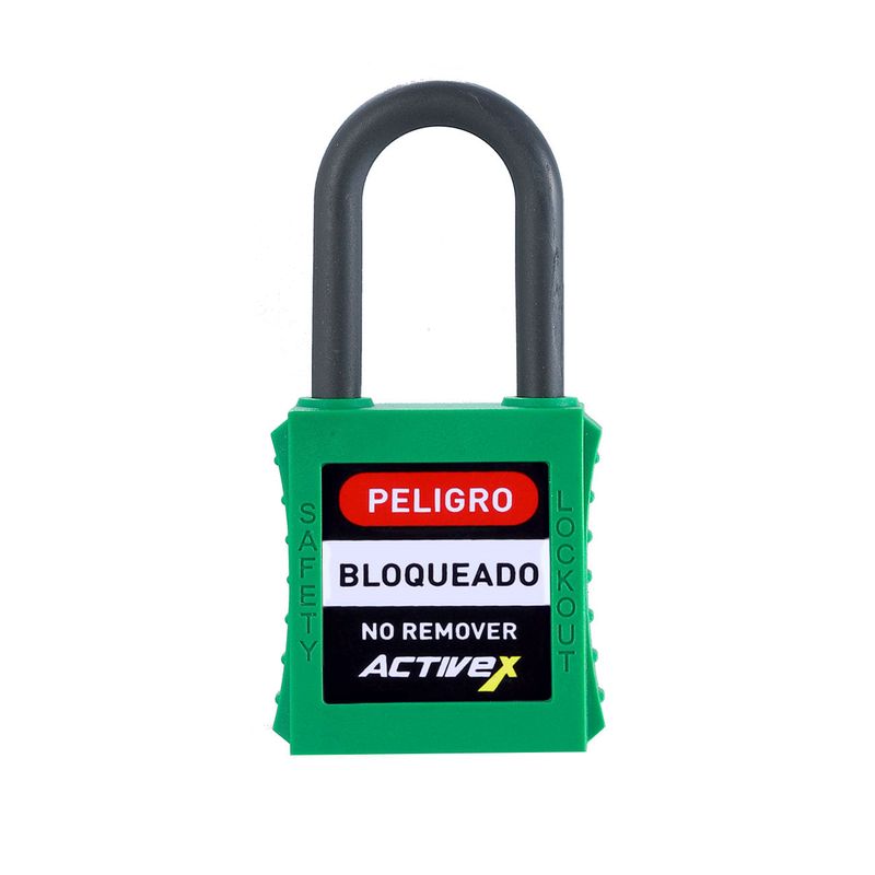 Candado-Activex-D31-Dielectrico-Verde