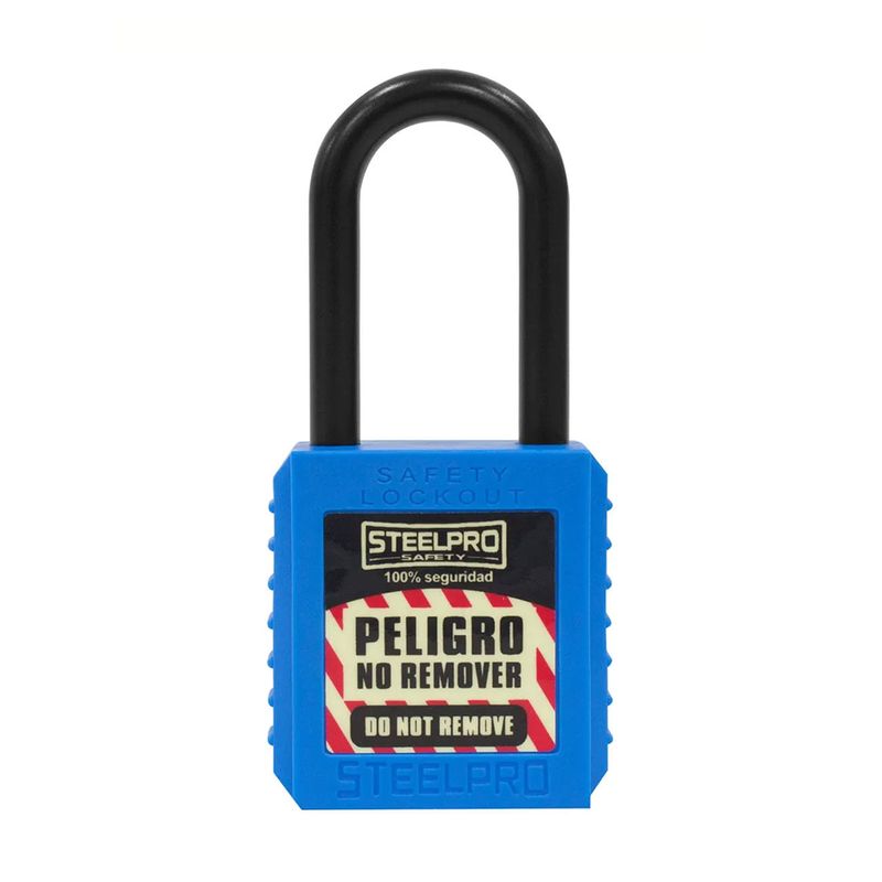 Candado-Steelpro-Dielectrico-Azul
