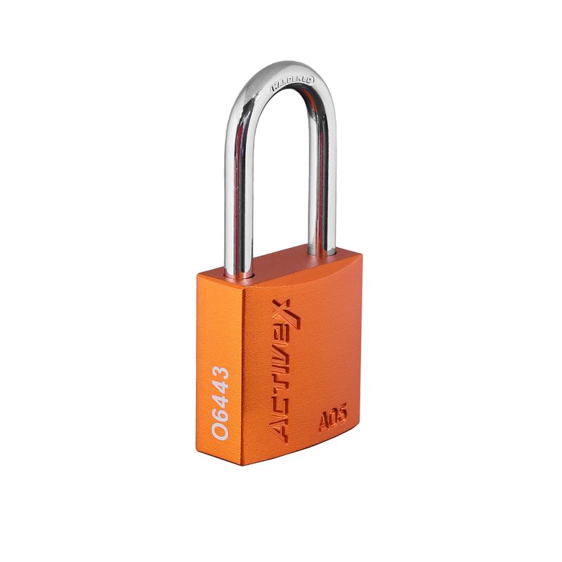 Candado-Activex-A05-Cuerpo-Aluminio-Naranjo