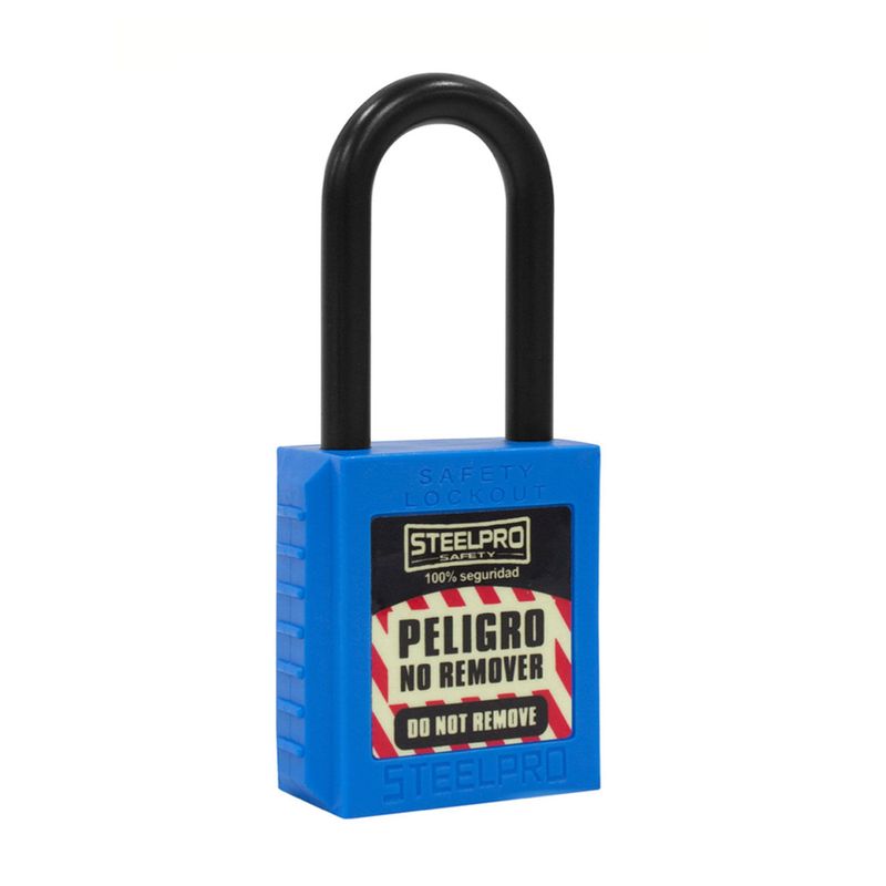 Candado-Steelpro-Dielectrico-Azul