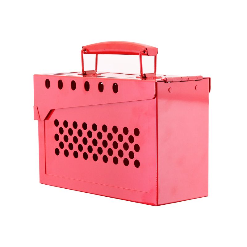 Caja-de-Bloqueo-Activex-para-16-candados-Roja-EP-8812