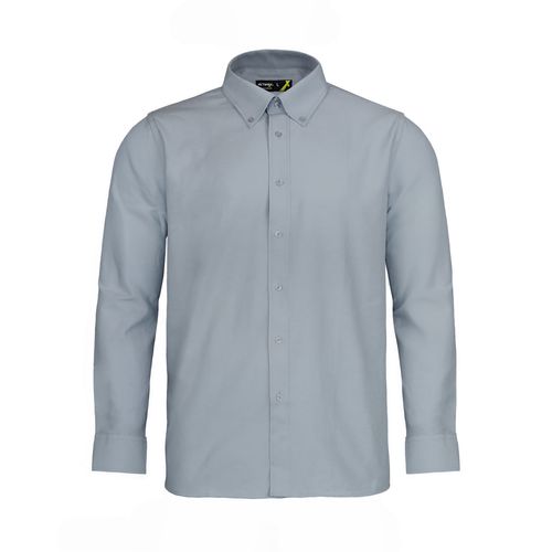 Camisa Activex Oxford M/Larga Gris UV