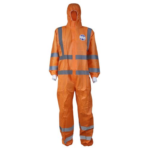 Overol Desechable CX-3 Naranjo 360°