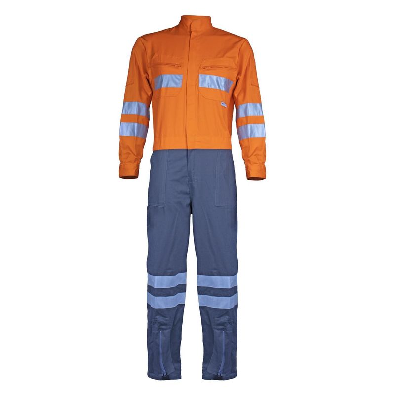 Overol-Activex-Piloto-100--Algodon-Naranjo-Gris-T--2XL