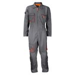Overol-Activex-Piloto-Gabardina-Gris-Naranjo-T-2XL