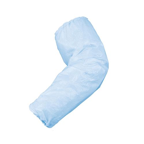 Manguilla Desechable Azul (100 Un.)