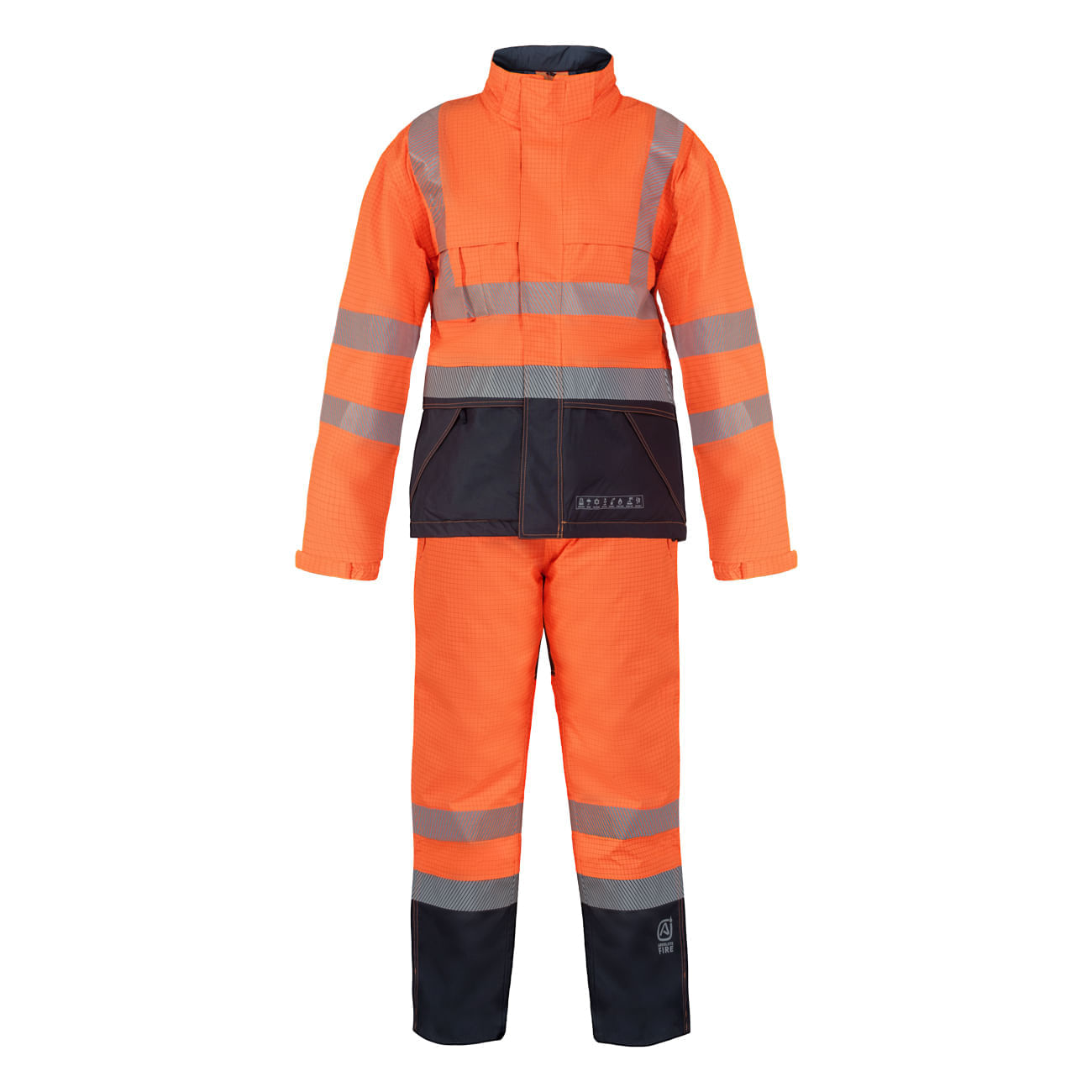 Traje Alpine Ignífugo Multinorma Naranjo