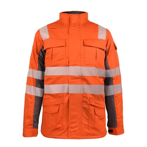 Parka Ignífuga Antiestática NFPA 13034 Naranja