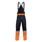 Pantalon-Jardinera-A-Zero-Alpine-Naranja-Azul-Thinsulate-T--L
