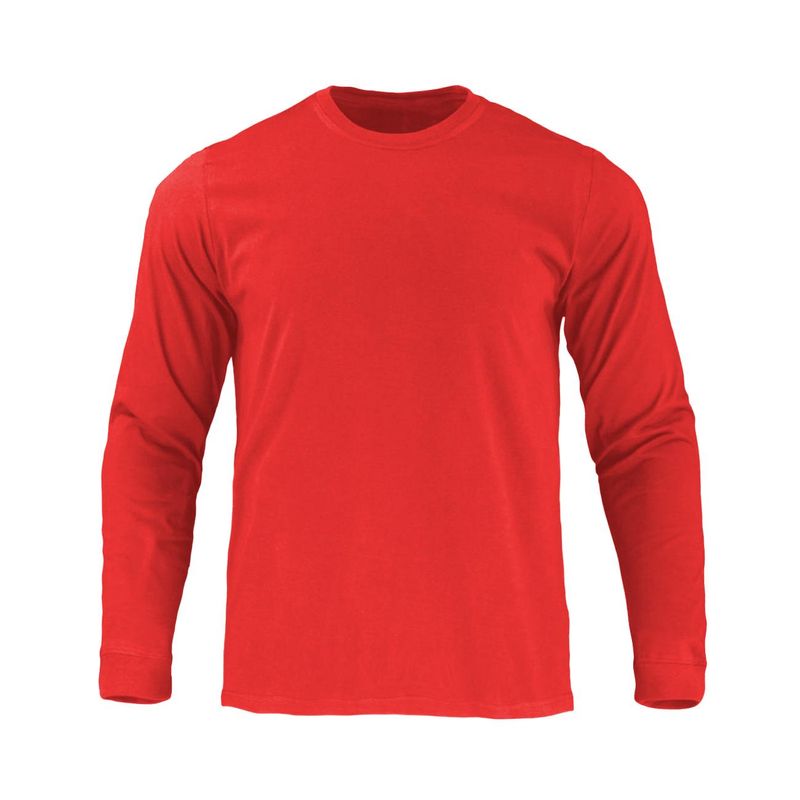 Polera-Algodon-Polo-Roja-M-Larga-TWORLD-T-2XL