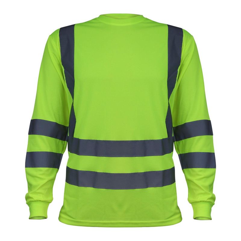 Polera-Activex-Polo-Dry-Fit-Verde-Fluor-C-Reflect-M-Larga-UV-T--2XL