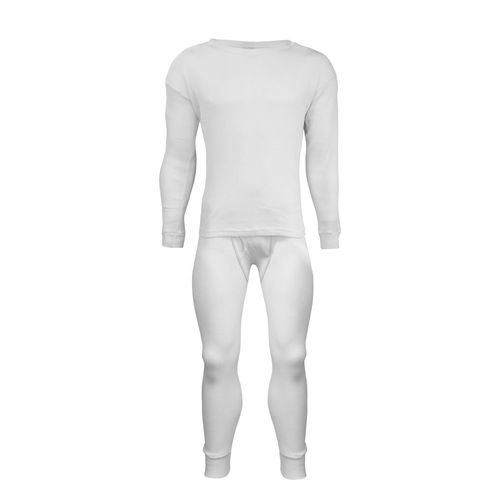 Pijama Panal Blanco 60/40 (Nacional)