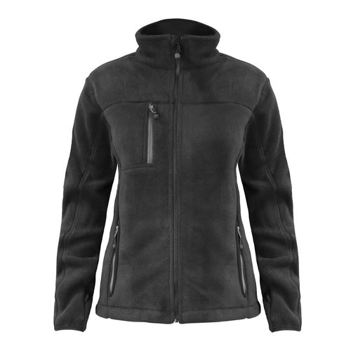 Chaqueta Micropolar Polartec® Mujer Negro W-4600