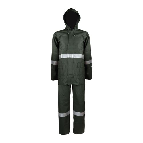 Traje Verde PU (Chaqueta y pantalón)