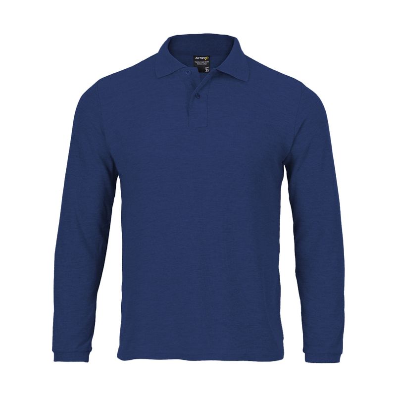 Polera-Activex-Pique-Azul-Marino-M-Larga-UV-T-S
