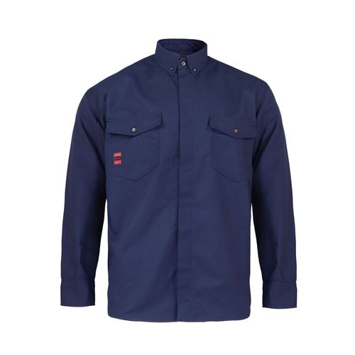 Camisa Ignifuga Absolute Fire FRST NFPA 13Cal Azul Marino