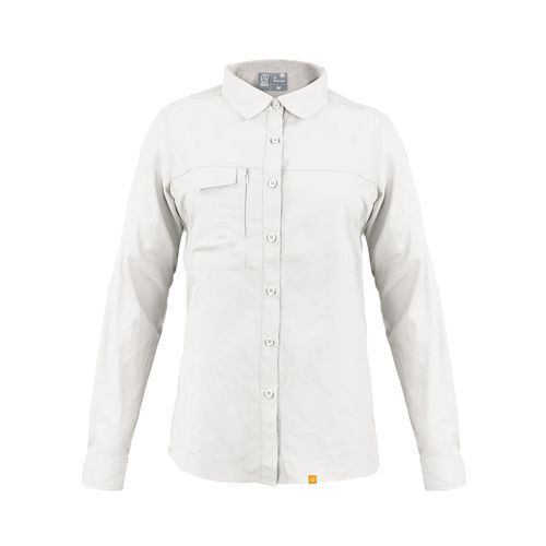 Blusa Lightwind W2300 Ripstop Blanco Invierno UV