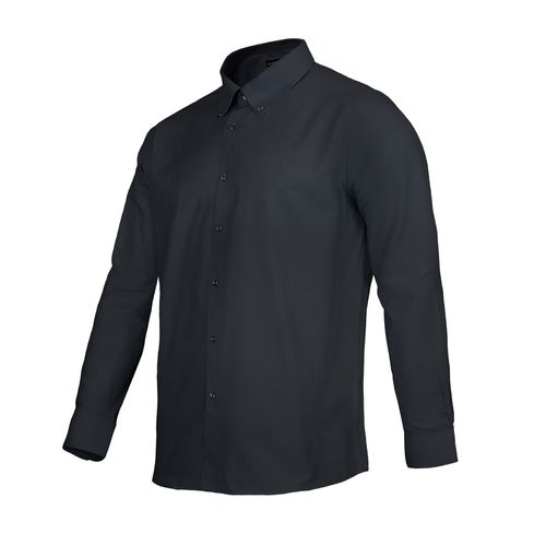 Camisa Activex Trevira M/larga Negra