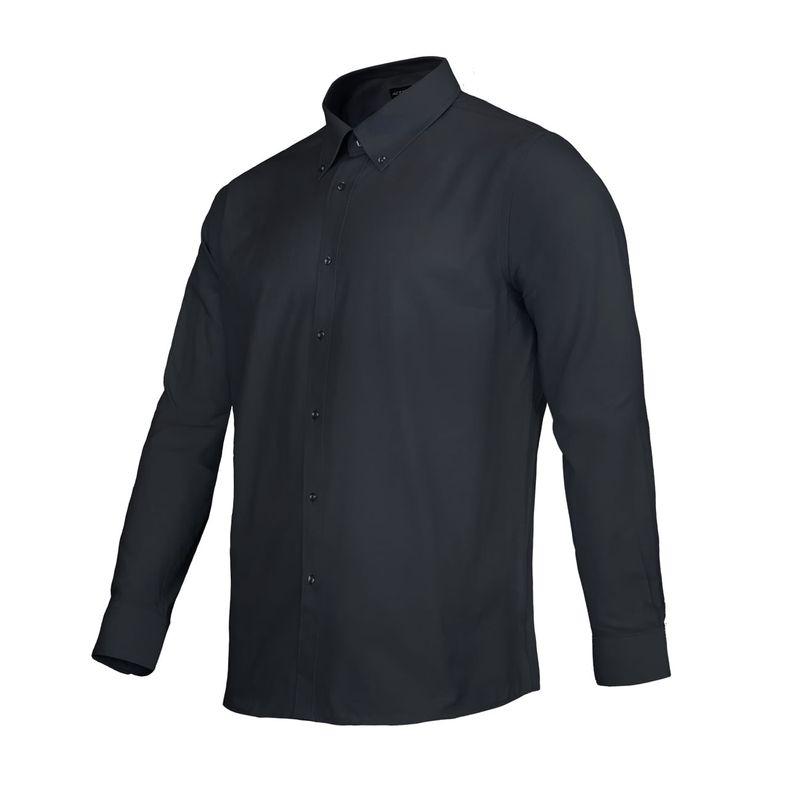 Camisa-Activex-Trevira-M-larga-Negra-T-2XL