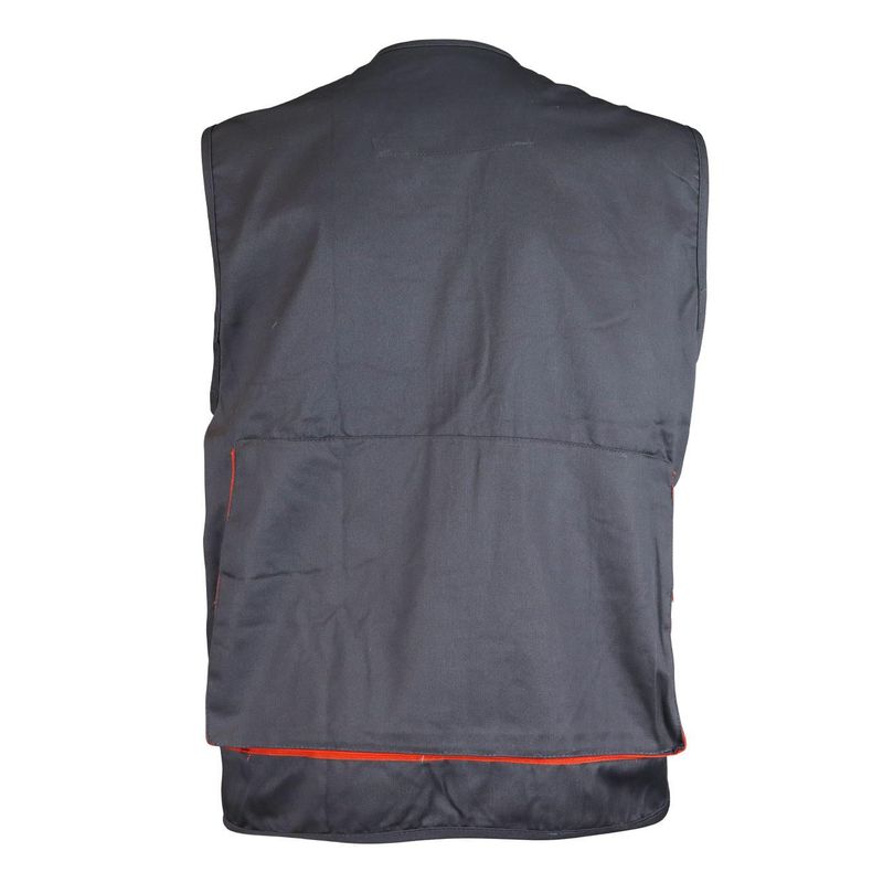 Chaleco-Geologo-Gabardina-Gris-Naranjo-T-2XL