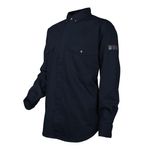 Camisa-Ignifuga-Absolute-Fire-Antiestatico-FRST-NFPA-13034-Azul-Marino-T-2XL