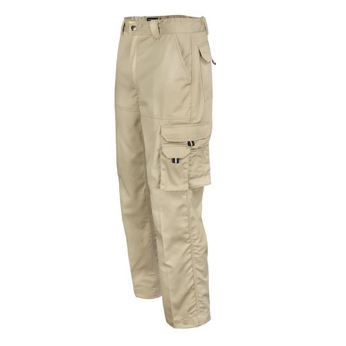 Pantalon Activex Cargo Gabardina 80/20 Beige UV