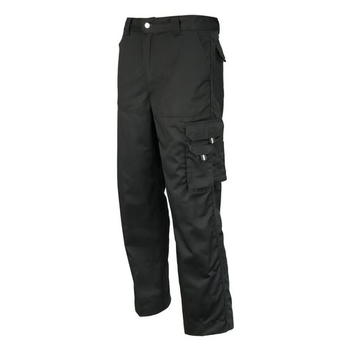 Pantalon Activex Cargo Gabardina 80/20 Negro UV