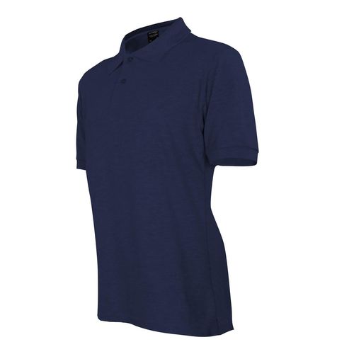 Polera Activex Pique Azul Marino M/Corta Mujer UV