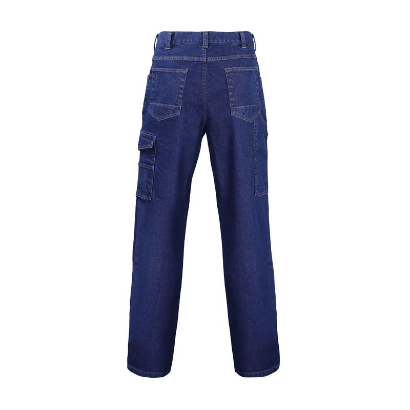 Pantalon-Cargo-Mezclilla-Ignifugo-Absolute-Fire-FRJPT-Azul-T-40